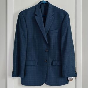 Blue checkered Ralph Lauren sports coat